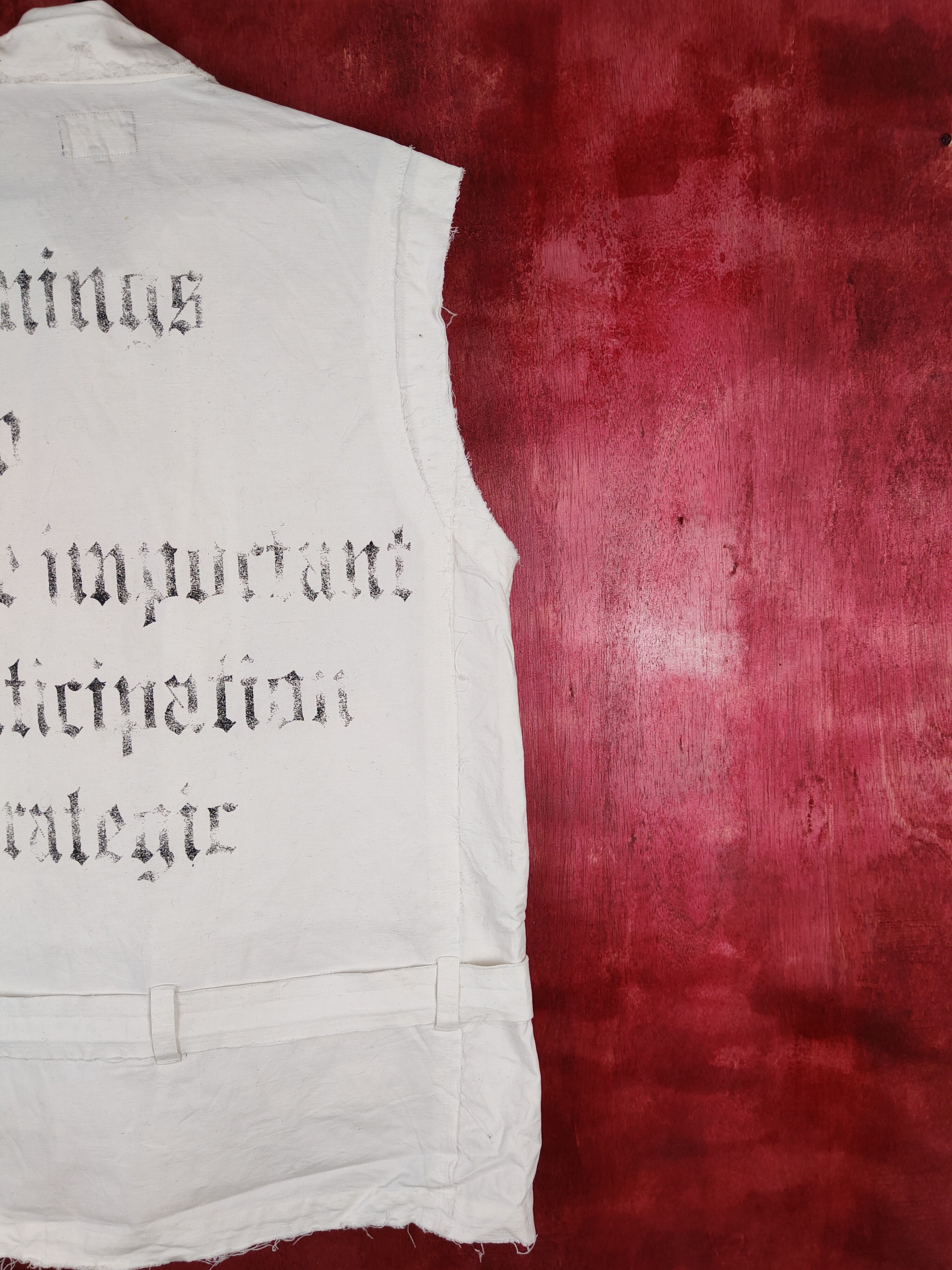 Japanese Brand × Seditionaries Bernings - Sho sleeveless punk seditionaries Vest #4495 Size US L / EU 52-54 / 3 - 4 Thumbnail