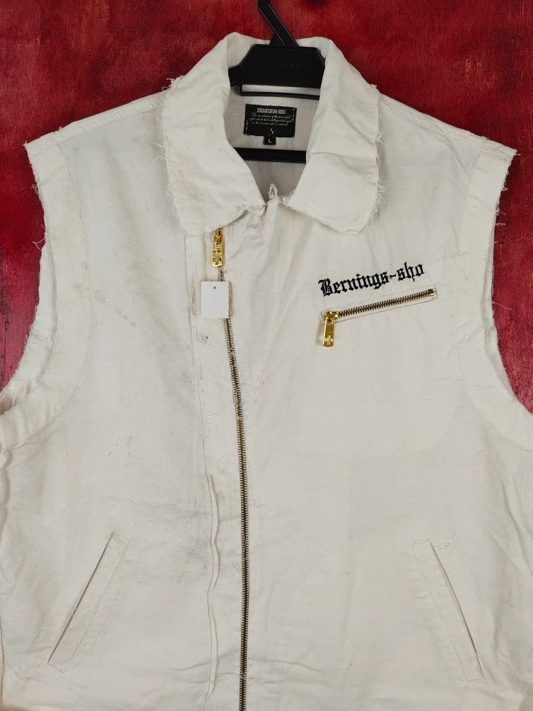 Japanese Brand × Seditionaries Bernings - Sho sleeveless punk seditionaries Vest #4495 Size US L / EU 52-54 / 3 - 12 Thumbnail