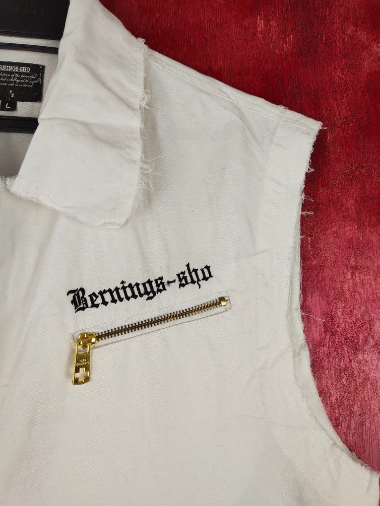 Japanese Brand × Seditionaries Bernings - Sho sleeveless punk seditionaries Vest #4495 Size US L / EU 52-54 / 3 - 11 Thumbnail