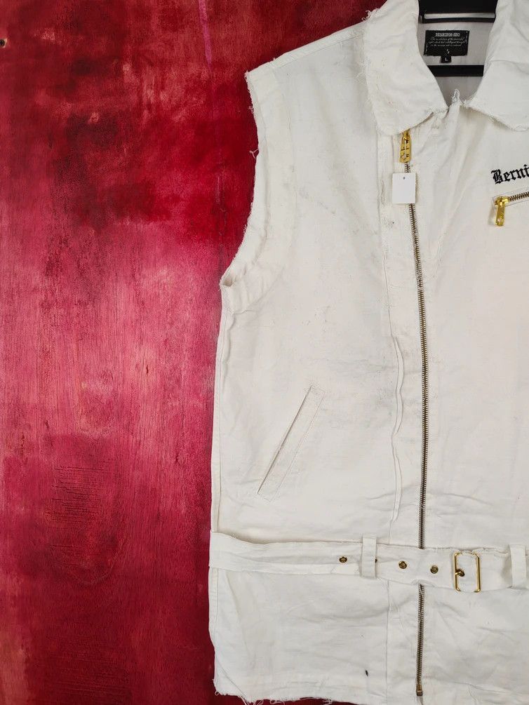 Japanese Brand × Seditionaries Bernings - Sho sleeveless punk seditionaries Vest #4495 Size US L / EU 52-54 / 3 - 8 Thumbnail
