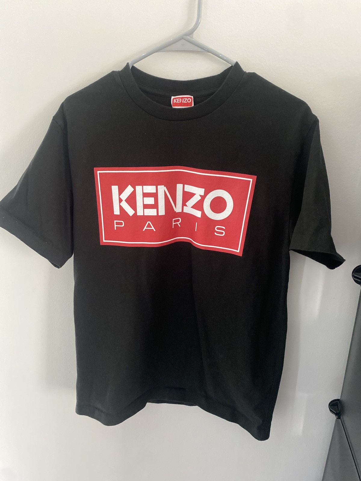 black kenzo paris t shirt