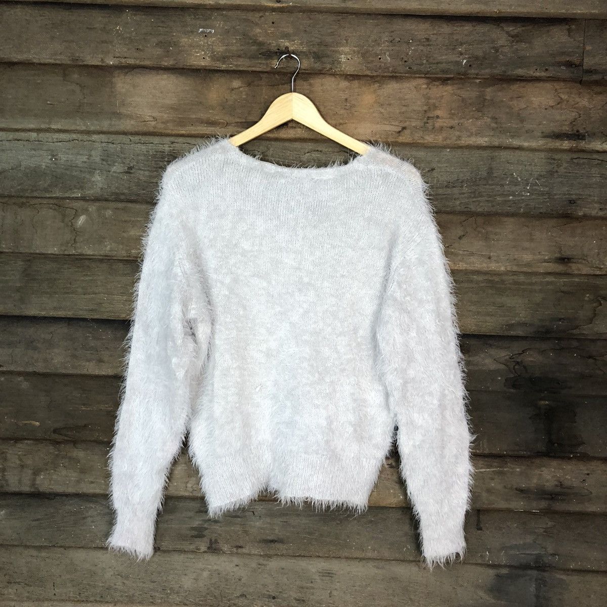 Vintage Avail Avant Garden Shag Shaggy Fur Mohair Knitwear #7012 Size L / US 10 / IT 46 - 10 Thumbnail