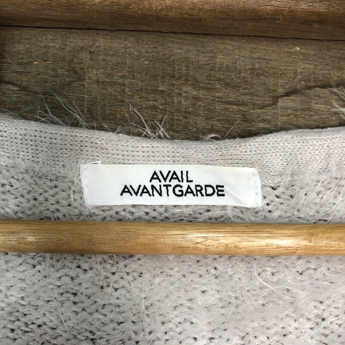 Vintage Avail Avant Garden Shag Shaggy Fur Mohair Knitwear #7012 Size L / US 10 / IT 46 - 8 Thumbnail
