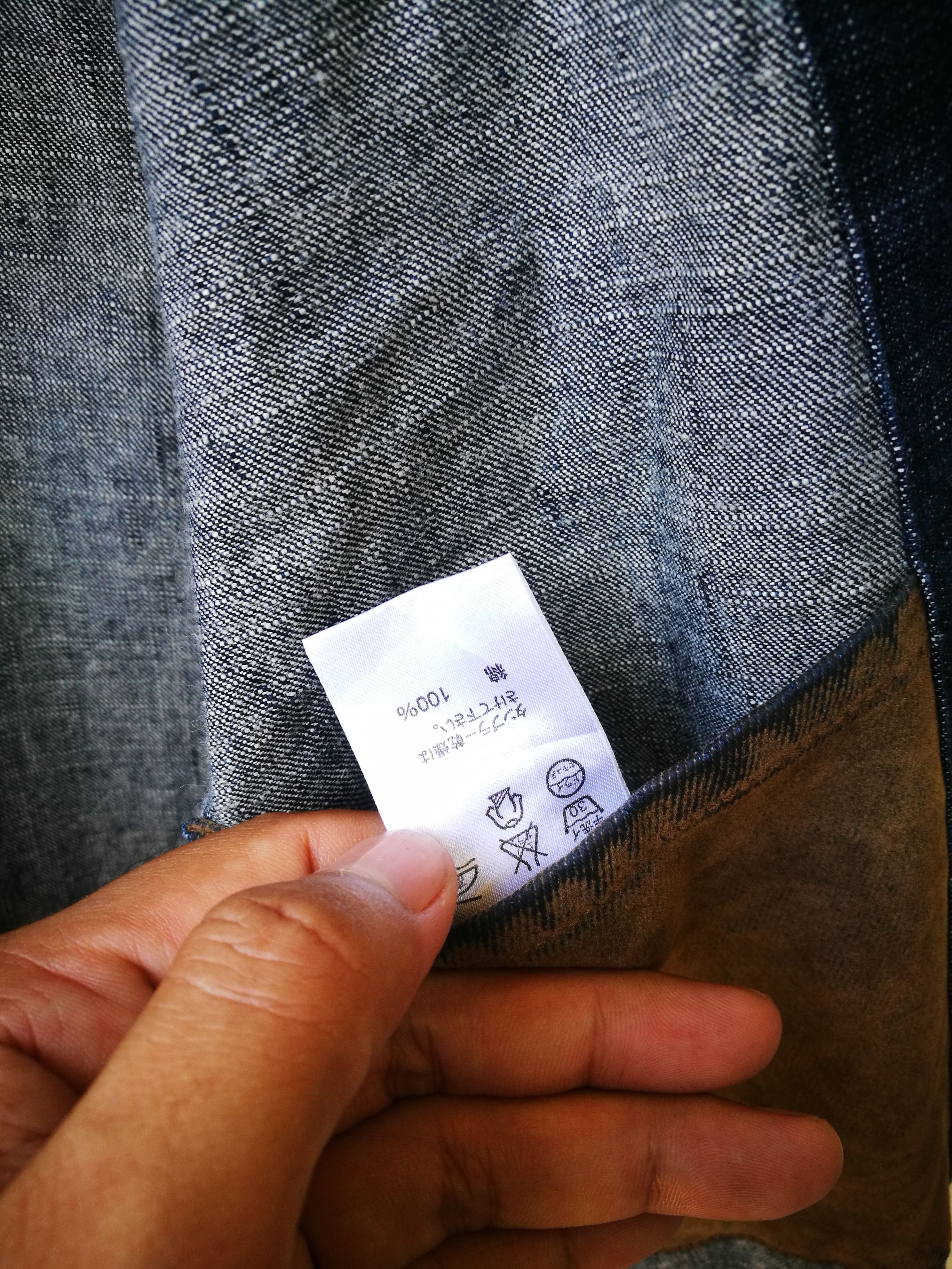 Designer Kansai jeans denime long jacket Size US XXL / EU 58 / 5 - 3 Thumbnail