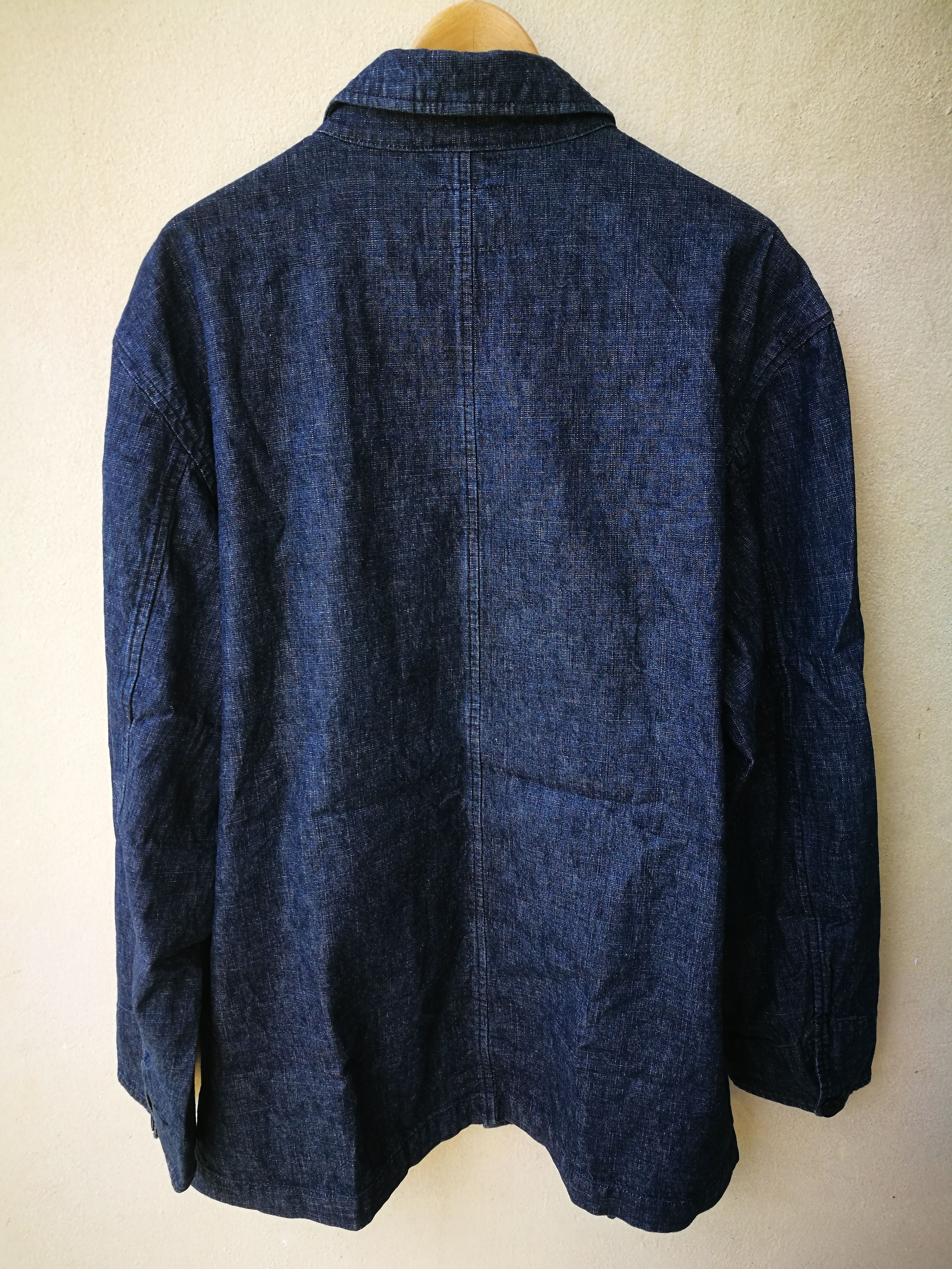 Designer Kansai jeans denime long jacket Size US XXL / EU 58 / 5 - 2 Thumbnail