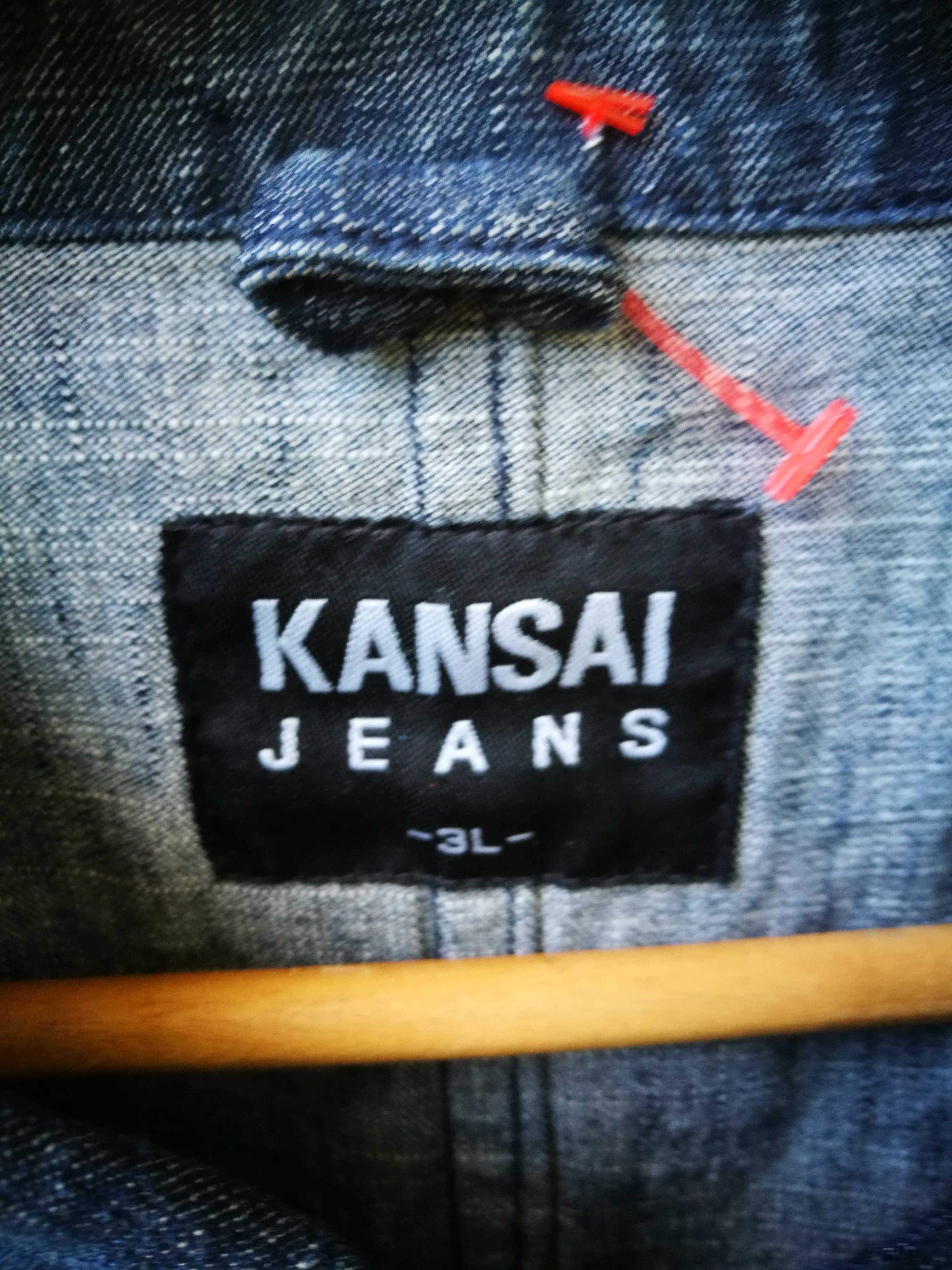 Designer Kansai jeans denime long jacket Size US XXL / EU 58 / 5 - 5 Thumbnail