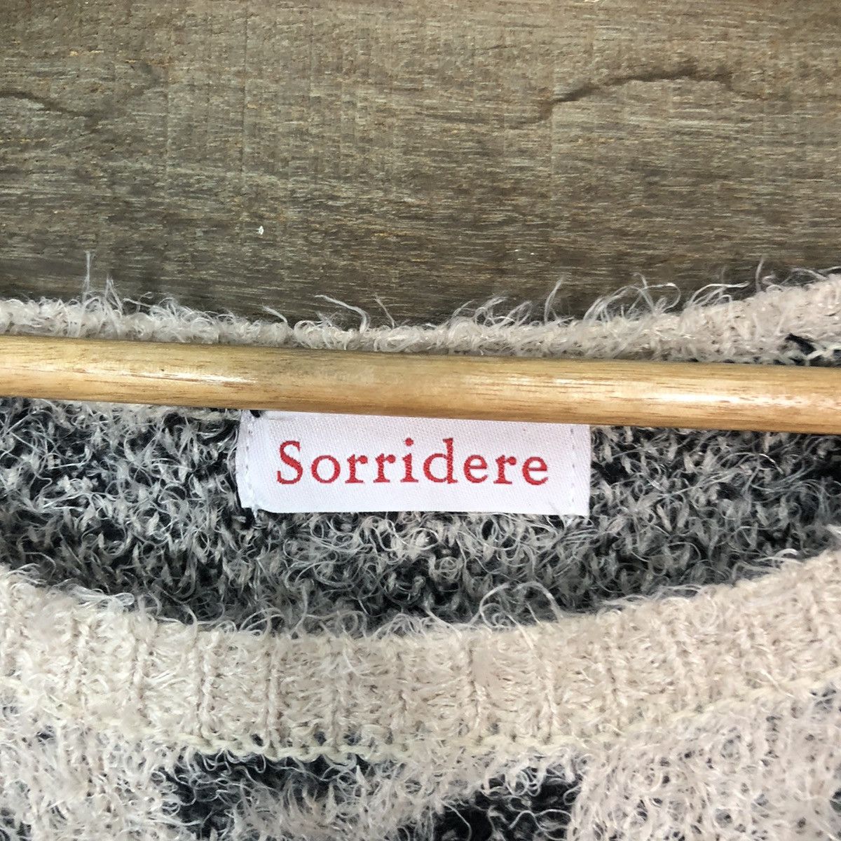 Homespun Knitwear Sorridere Brown Shag Shaggy Fur Mohair Knitwear #6960 Size L / US 10 / IT 46 - 7 Thumbnail