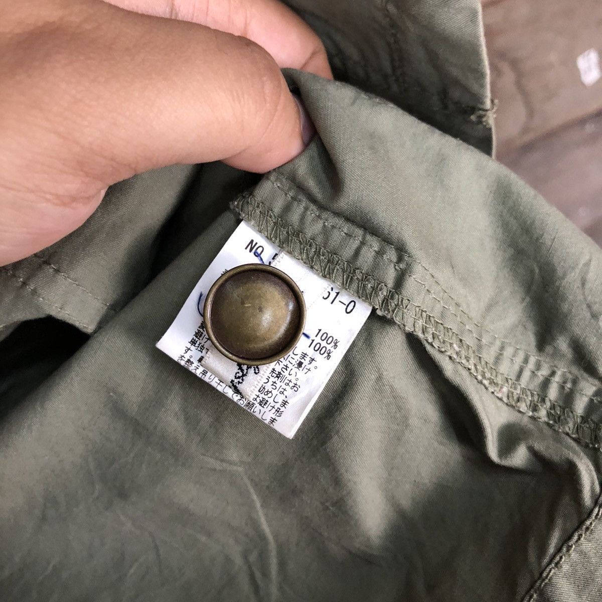Japanese Brand Private E-2 Green Light Jacket #4719 Size M / US 6-8 / IT 42-44 - 10 Thumbnail