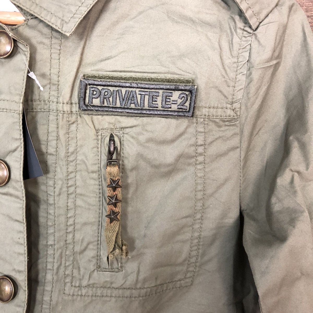 Japanese Brand Private E-2 Green Light Jacket #4719 Size M / US 6-8 / IT 42-44 - 7 Thumbnail