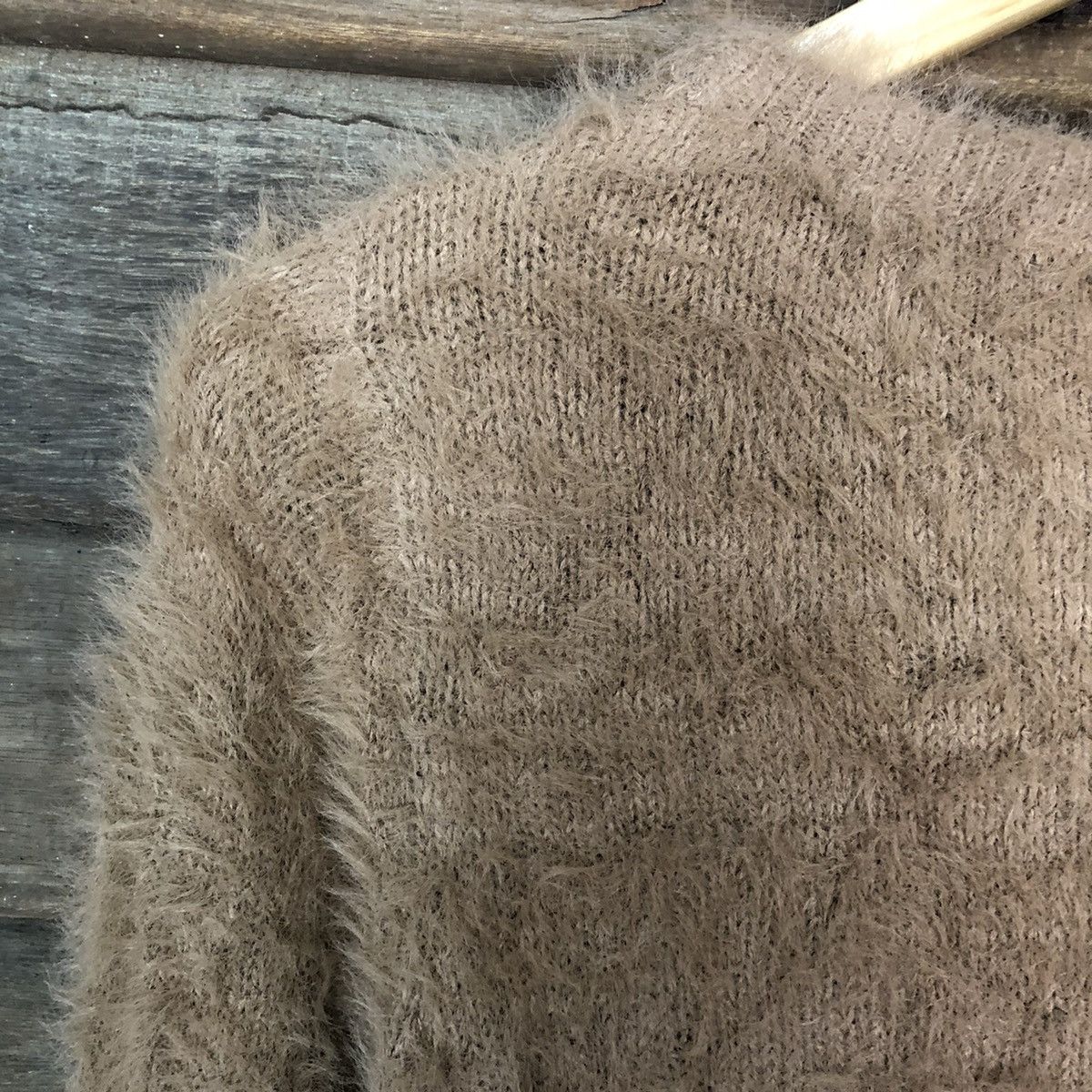 Homespun Knitwear Joky Gal Brown Shag Shaggy Fur Mohair Knitwear #6948 Size M / US 6-8 / IT 42-44 - 8 Thumbnail