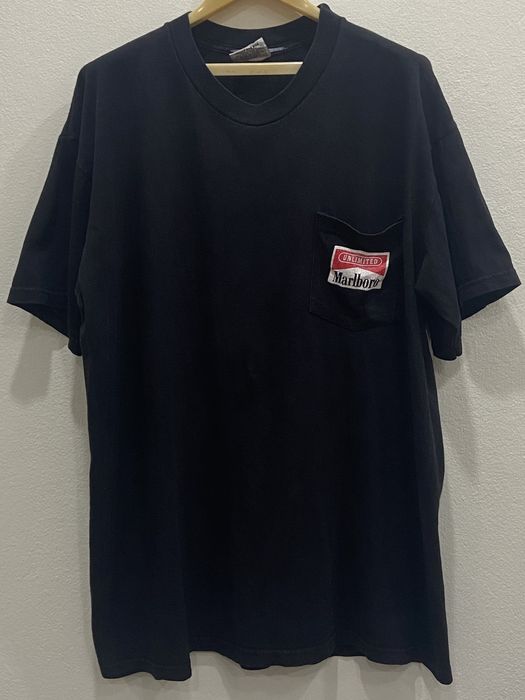 Vintage 🔥Free Shipping🔥Vintage 90s Marlboro UNLIMITED Pocket TShirt ...