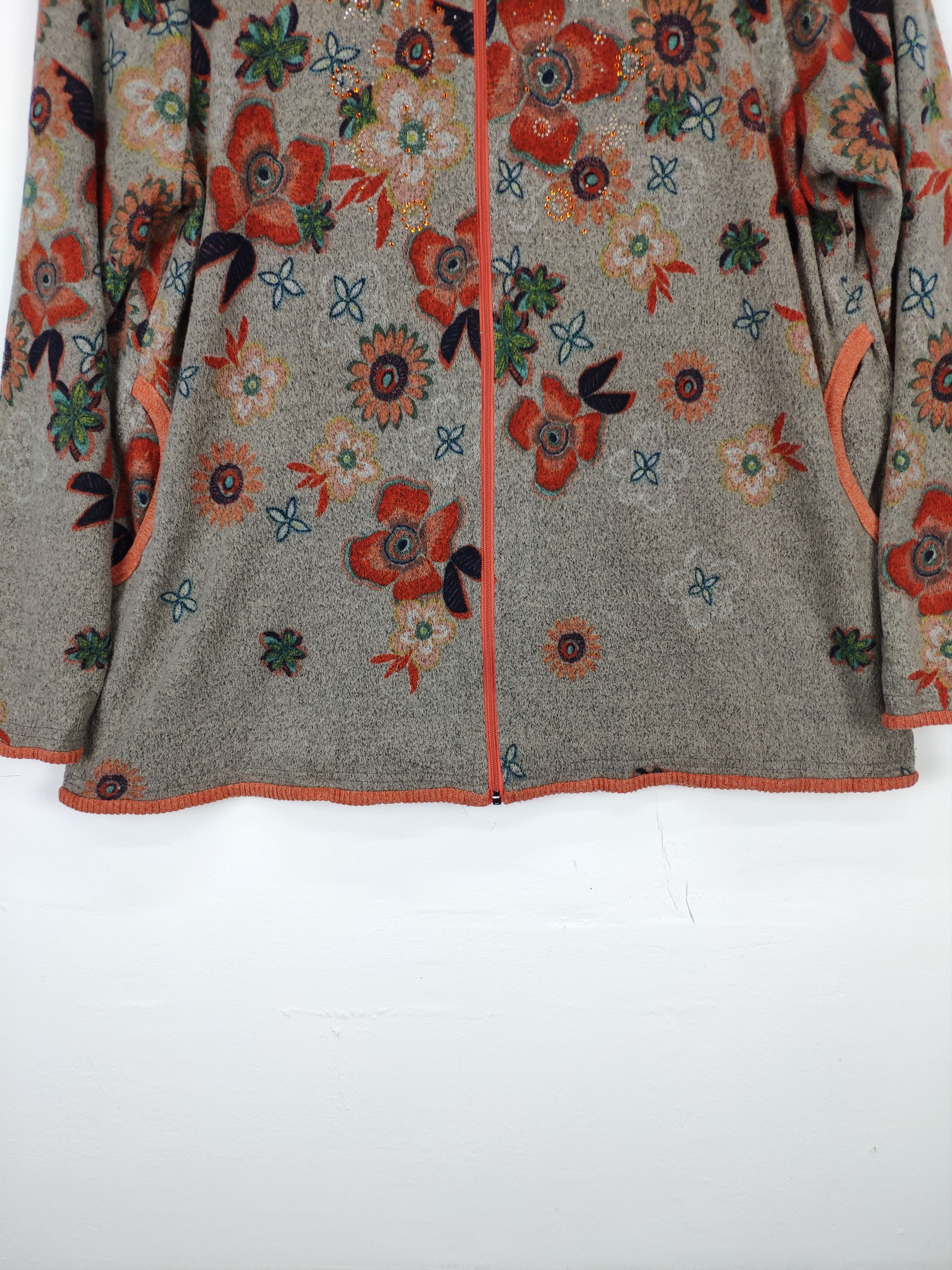 Japanese Brand × Vintage Vintage Wool Jacket Floral Motif Japanese Brand Size M / US 6-8 / IT 42-44 - 6 Thumbnail