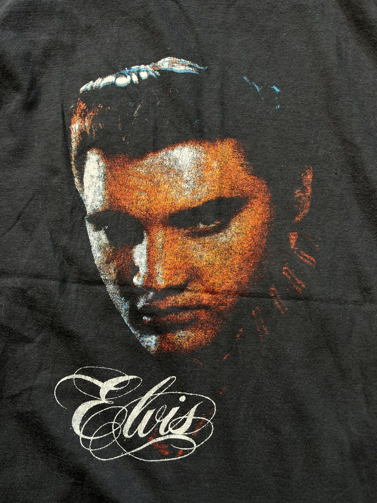 Band Tees × Vintage Vintage Elvis Presley tee shirt Size US L / EU 52-54 / 3 - 4 Thumbnail