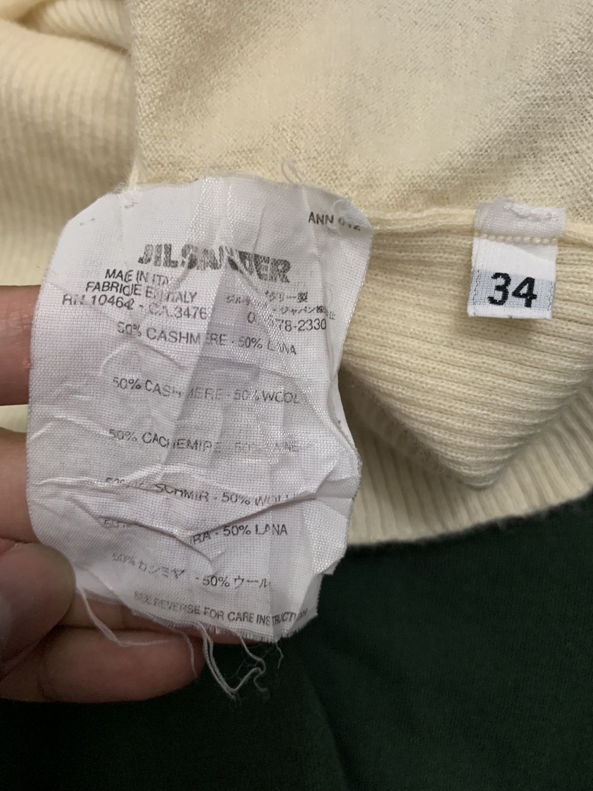 Jil Sander × Raf Simons Jil Sander Turtle Neck Size S / US 4 / IT 40 - 3 Thumbnail