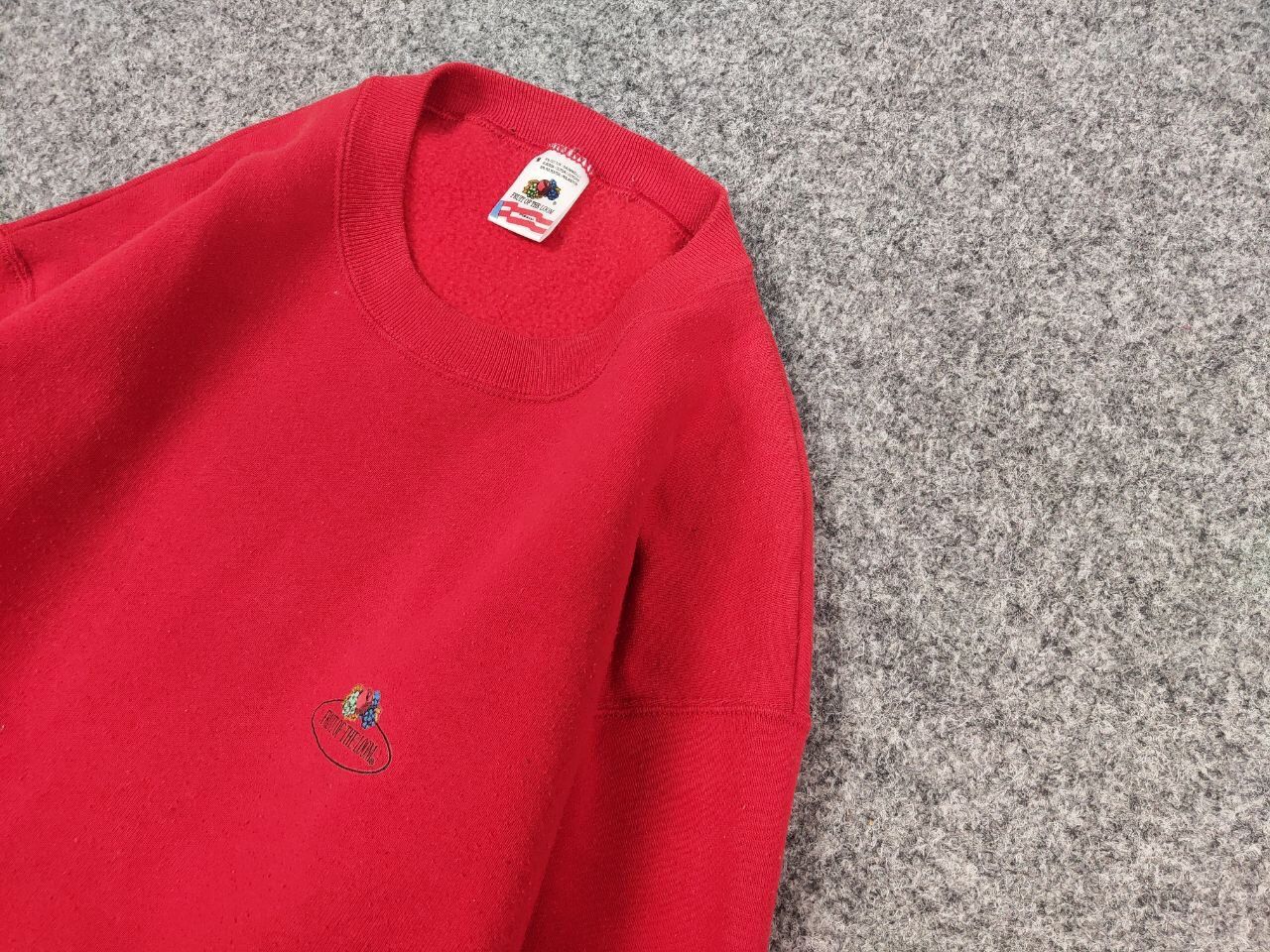 Fruit Of The Loom Vintage 80's Fruit Of The Loom USA Blank Crewneck Sweatshirt Size US M / EU 48-50 / 2 - 4 Thumbnail
