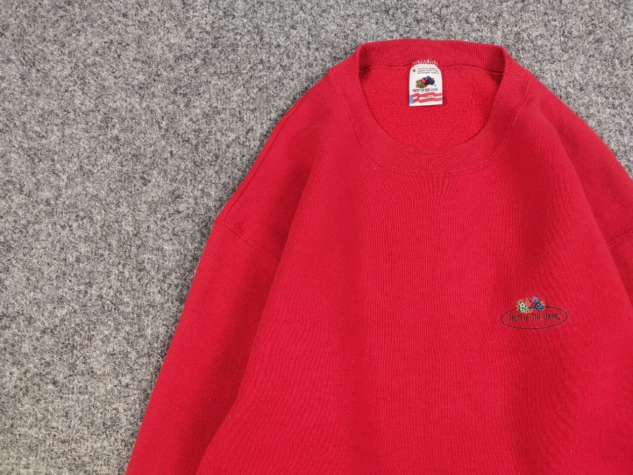 Fruit Of The Loom Vintage 80's Fruit Of The Loom USA Blank Crewneck Sweatshirt Size US M / EU 48-50 / 2 - 11 Thumbnail