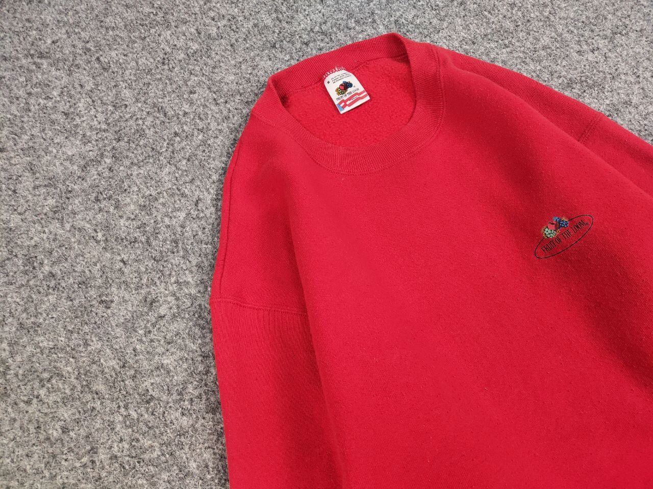 Fruit Of The Loom Vintage 80's Fruit Of The Loom USA Blank Crewneck Sweatshirt Size US M / EU 48-50 / 2 - 7 Thumbnail