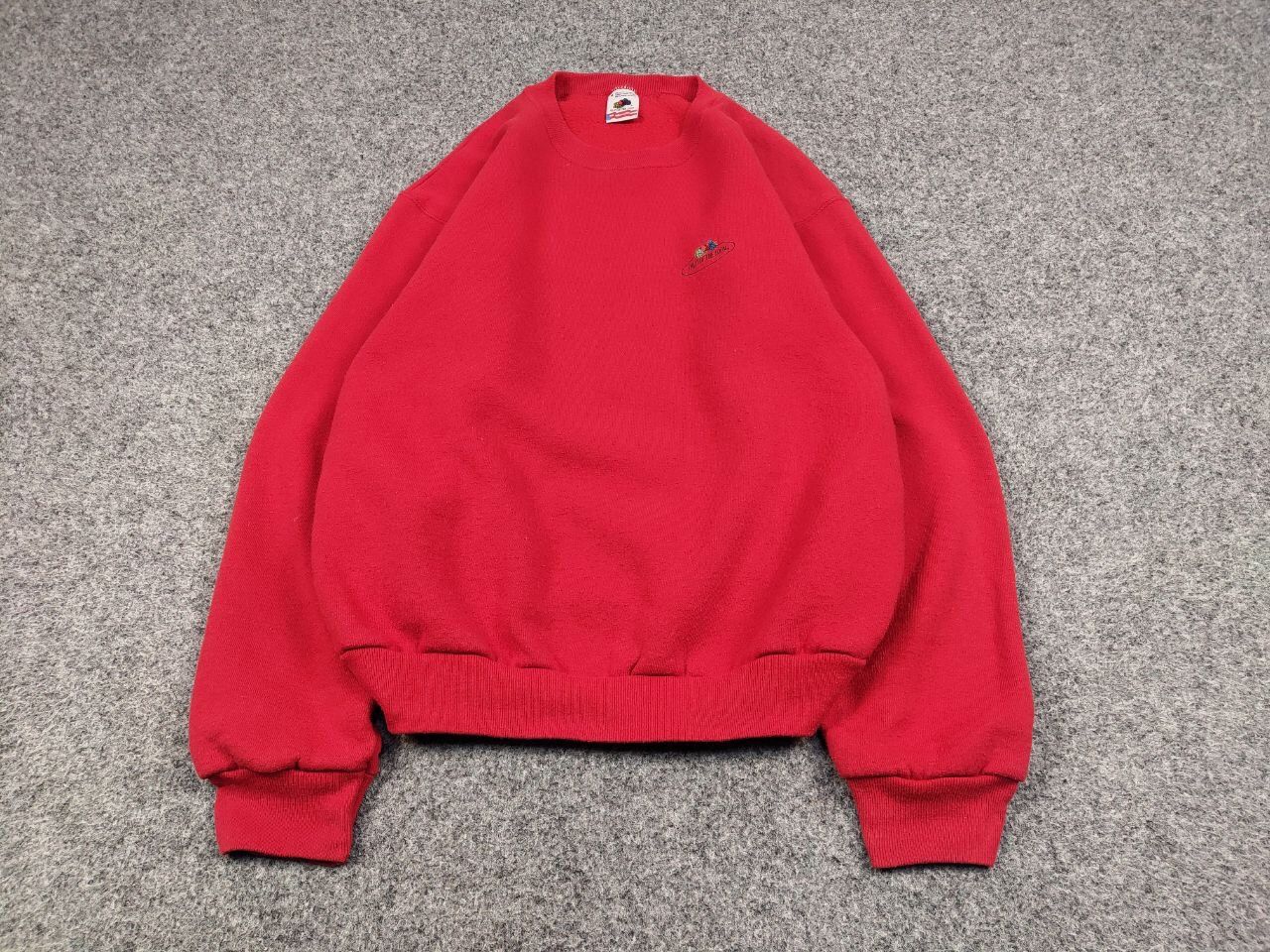 Fruit Of The Loom Vintage 80's Fruit Of The Loom USA Blank Crewneck Sweatshirt Size US M / EU 48-50 / 2 - 2 Thumbnail