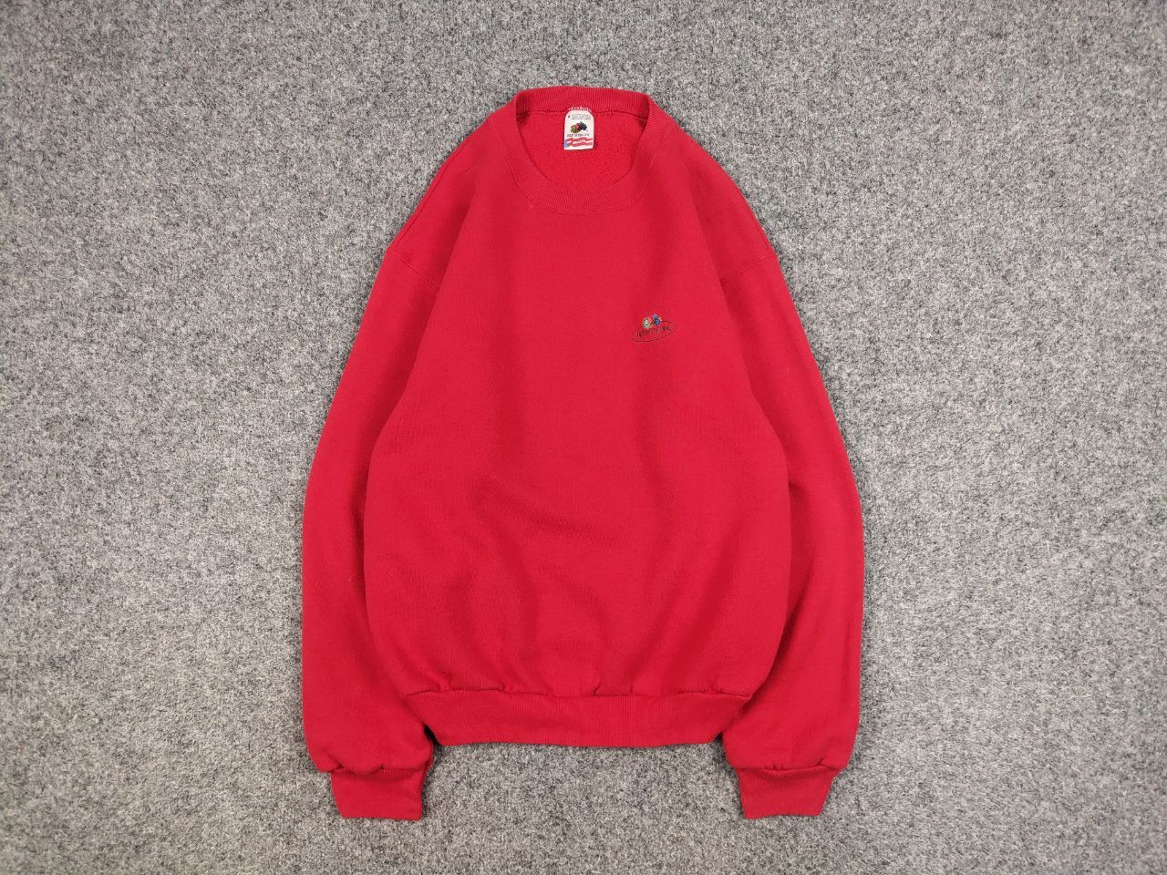 Fruit Of The Loom Vintage 80's Fruit Of The Loom USA Blank Crewneck Sweatshirt Size US M / EU 48-50 / 2 - 1 Thumbnail