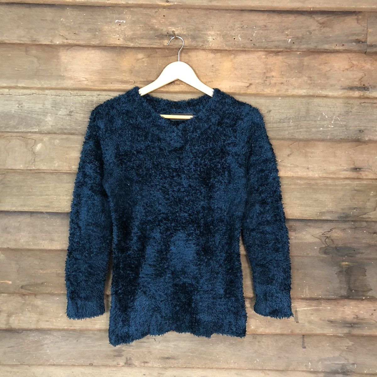 Flow And Fixture Shag Shaggy Fur Mohair Knitwear #7028