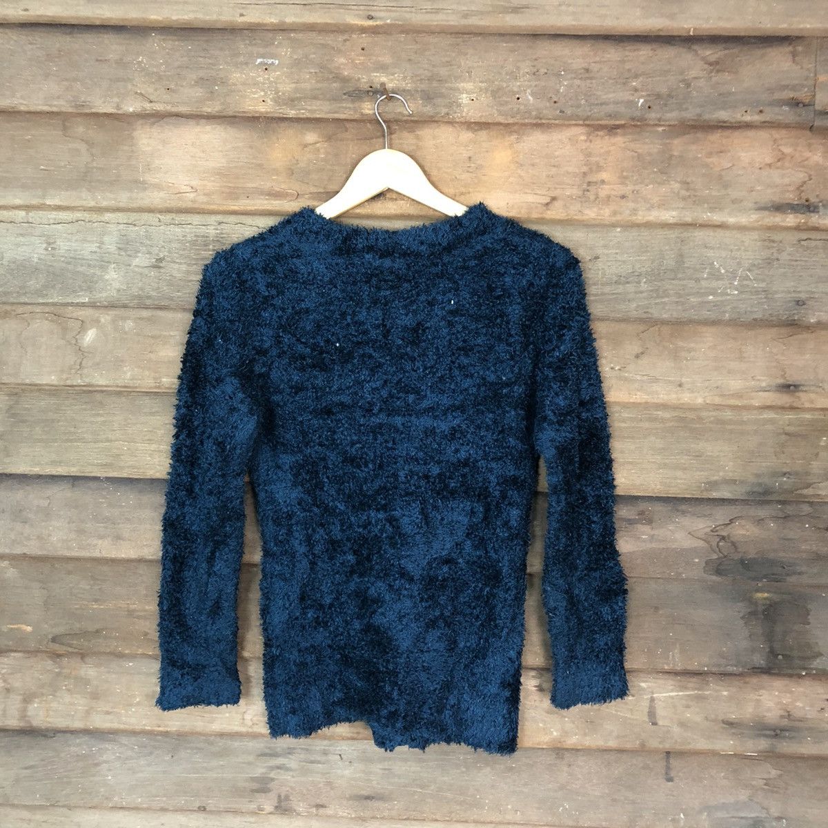 Japanese Brand Flow And Fixture Shag Shaggy Fur Mohair Knitwear #7028 Size M / US 6-8 / IT 42-44 - 9 Thumbnail