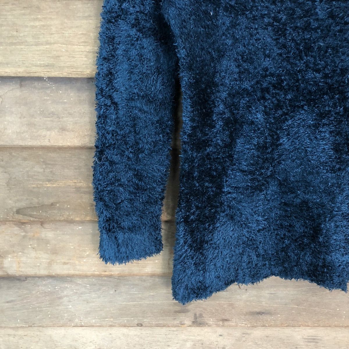 Japanese Brand Flow And Fixture Shag Shaggy Fur Mohair Knitwear #7028 Size M / US 6-8 / IT 42-44 - 4 Thumbnail