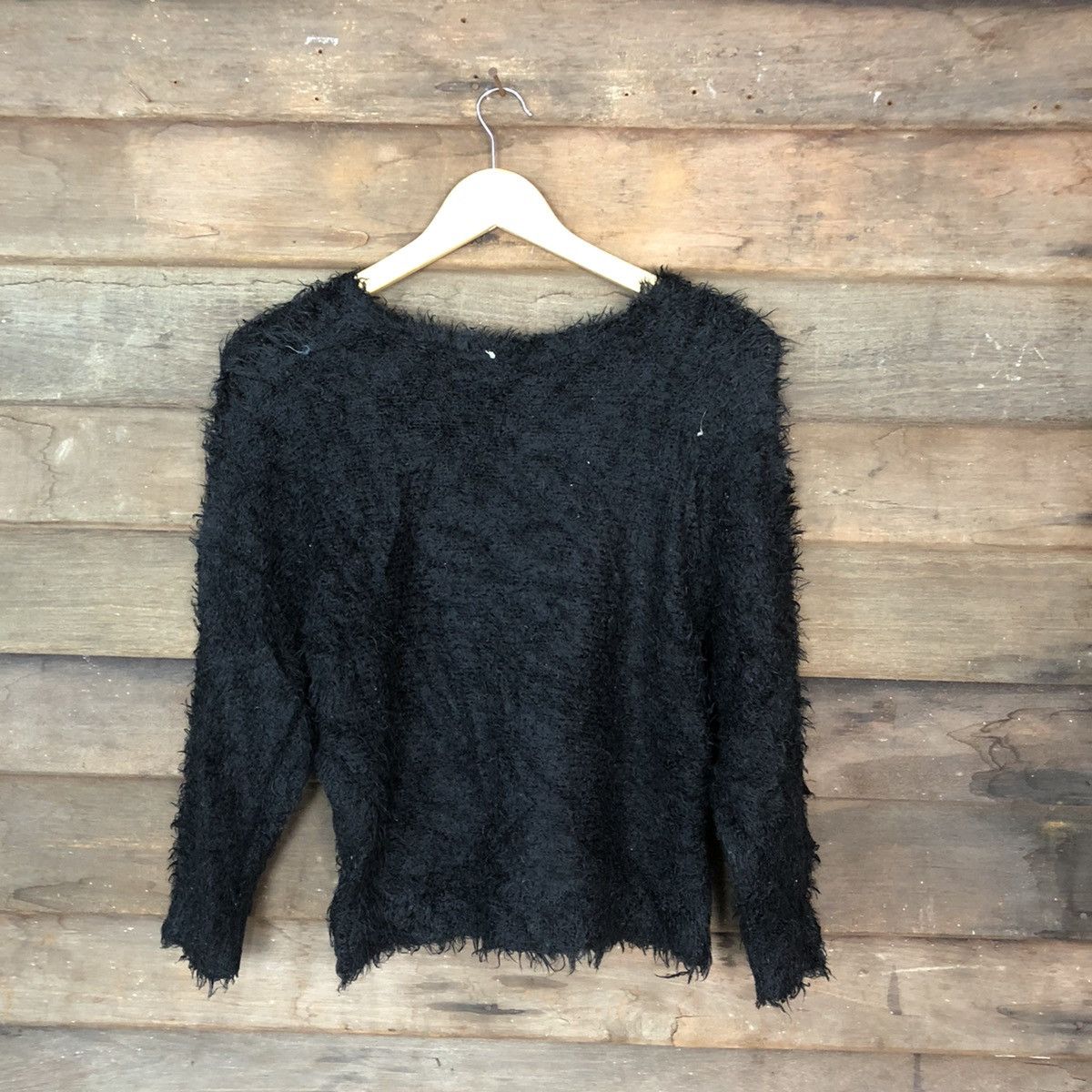 Homespun Knitwear × Japanese Brand Japanese Brand Shag Shaggy Fur Mohair Knitwear #6961 Size S / US 4 / IT 40 - 8 Thumbnail
