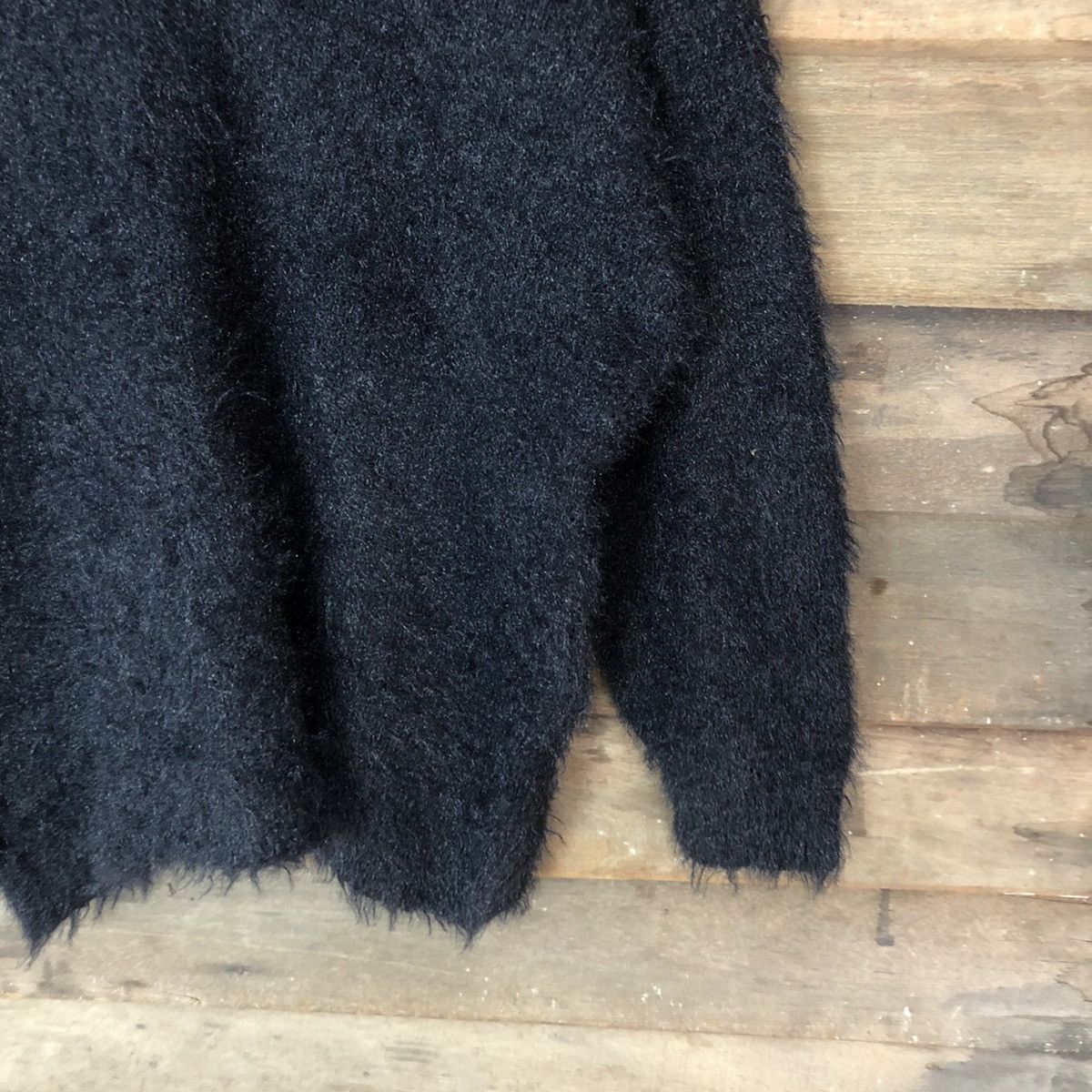 Japanese Brand Jeansis Shag Shaggy Fur Mohair Knitwear #7040 Size M / US 6-8 / IT 42-44 - 5 Thumbnail