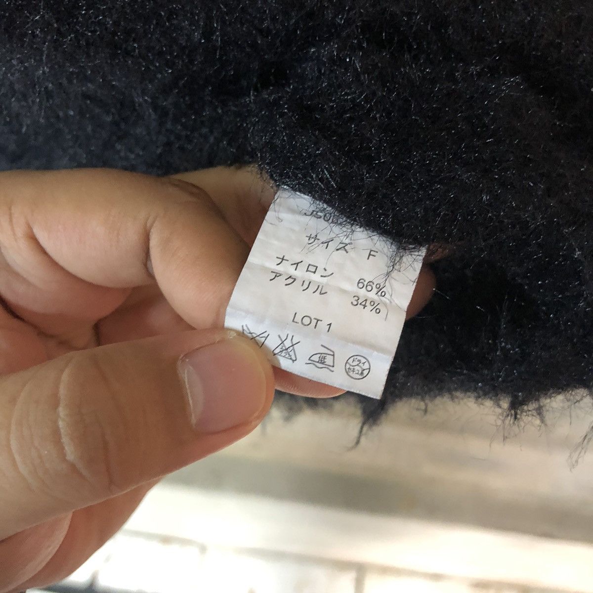 Japanese Brand Jeansis Shag Shaggy Fur Mohair Knitwear #7040 Size M / US 6-8 / IT 42-44 - 9 Thumbnail