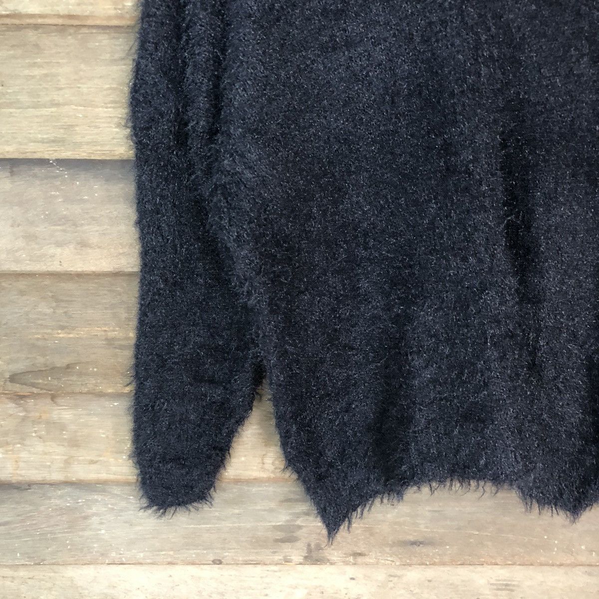 Japanese Brand Jeansis Shag Shaggy Fur Mohair Knitwear #7040 Size M / US 6-8 / IT 42-44 - 4 Thumbnail