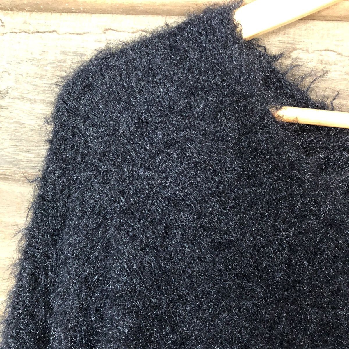 Japanese Brand Jeansis Shag Shaggy Fur Mohair Knitwear #7040 Size M / US 6-8 / IT 42-44 - 7 Thumbnail