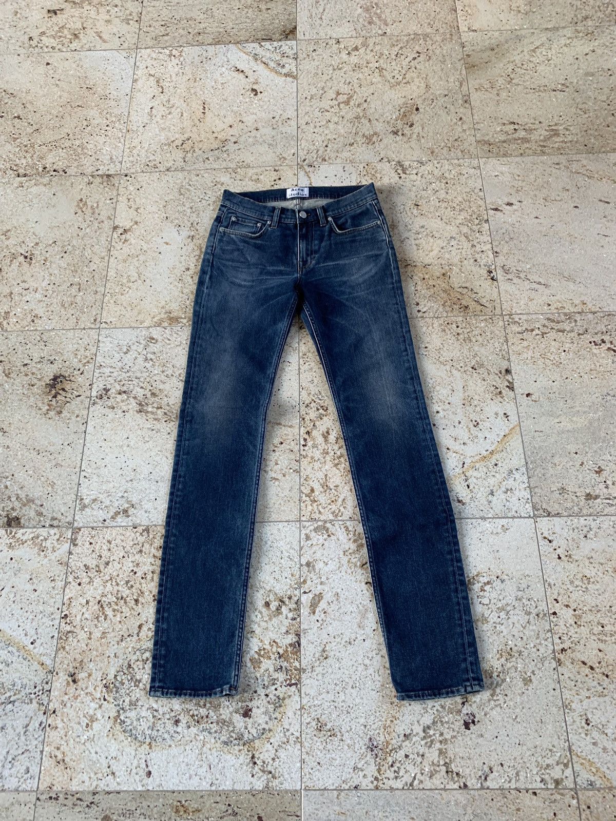Acne Studios 30 x 34 Ace Denim in Indigo Size US 30 / EU 46 - 2 Thumbnail