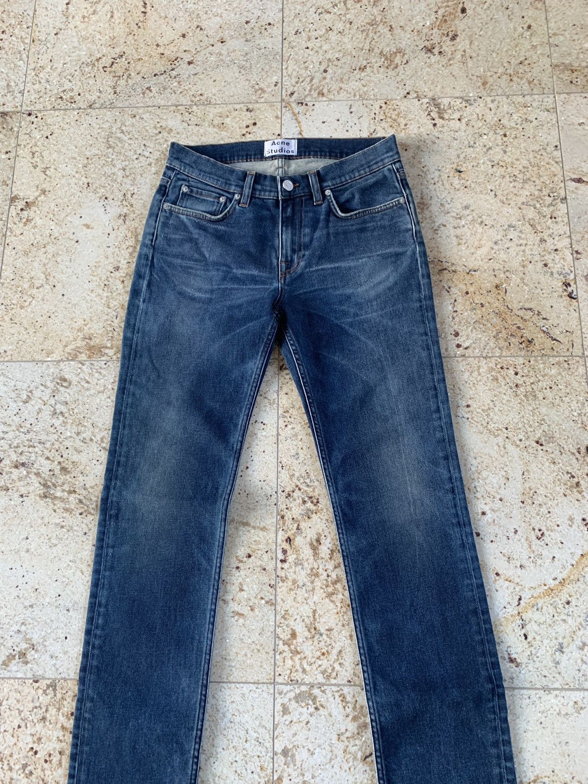 Acne Studios 30 x 34 Ace Denim in Indigo Size US 30 / EU 46 - 3 Thumbnail