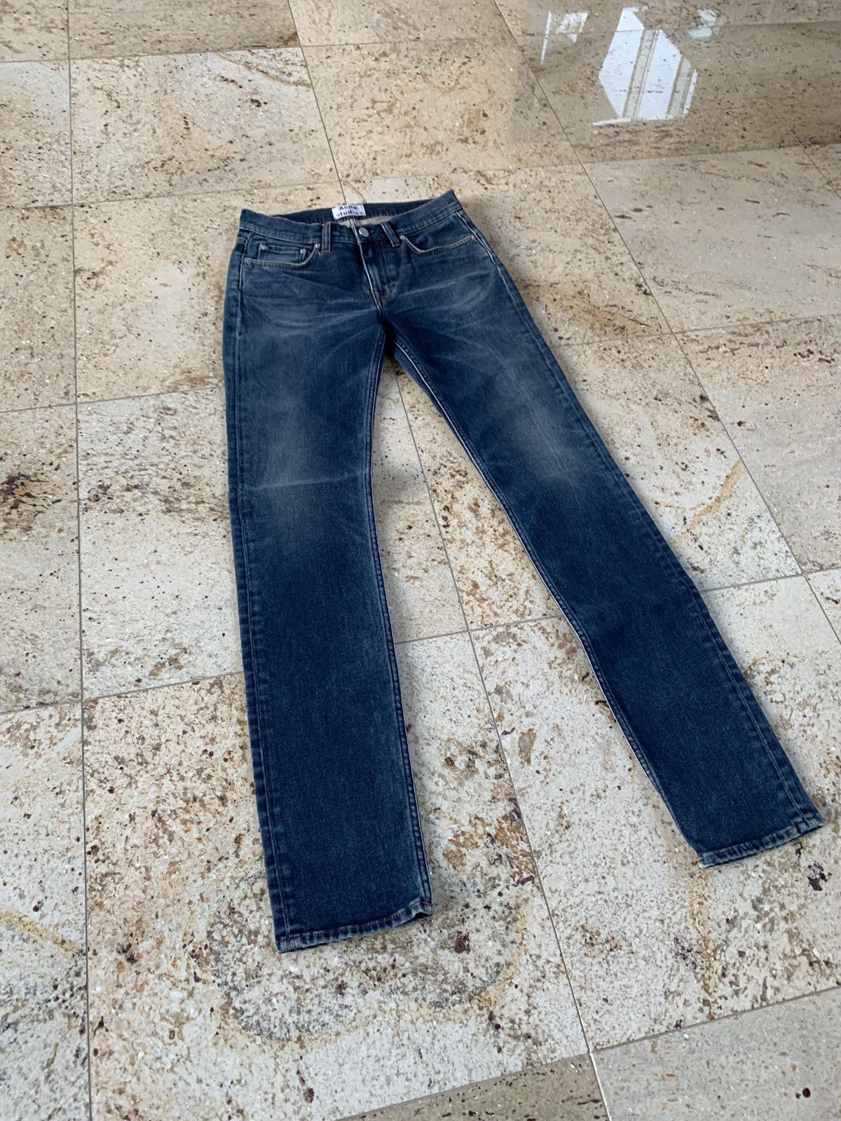Acne Studios 30 x 34 Ace Denim in Indigo Size US 30 / EU 46 - 9 Thumbnail