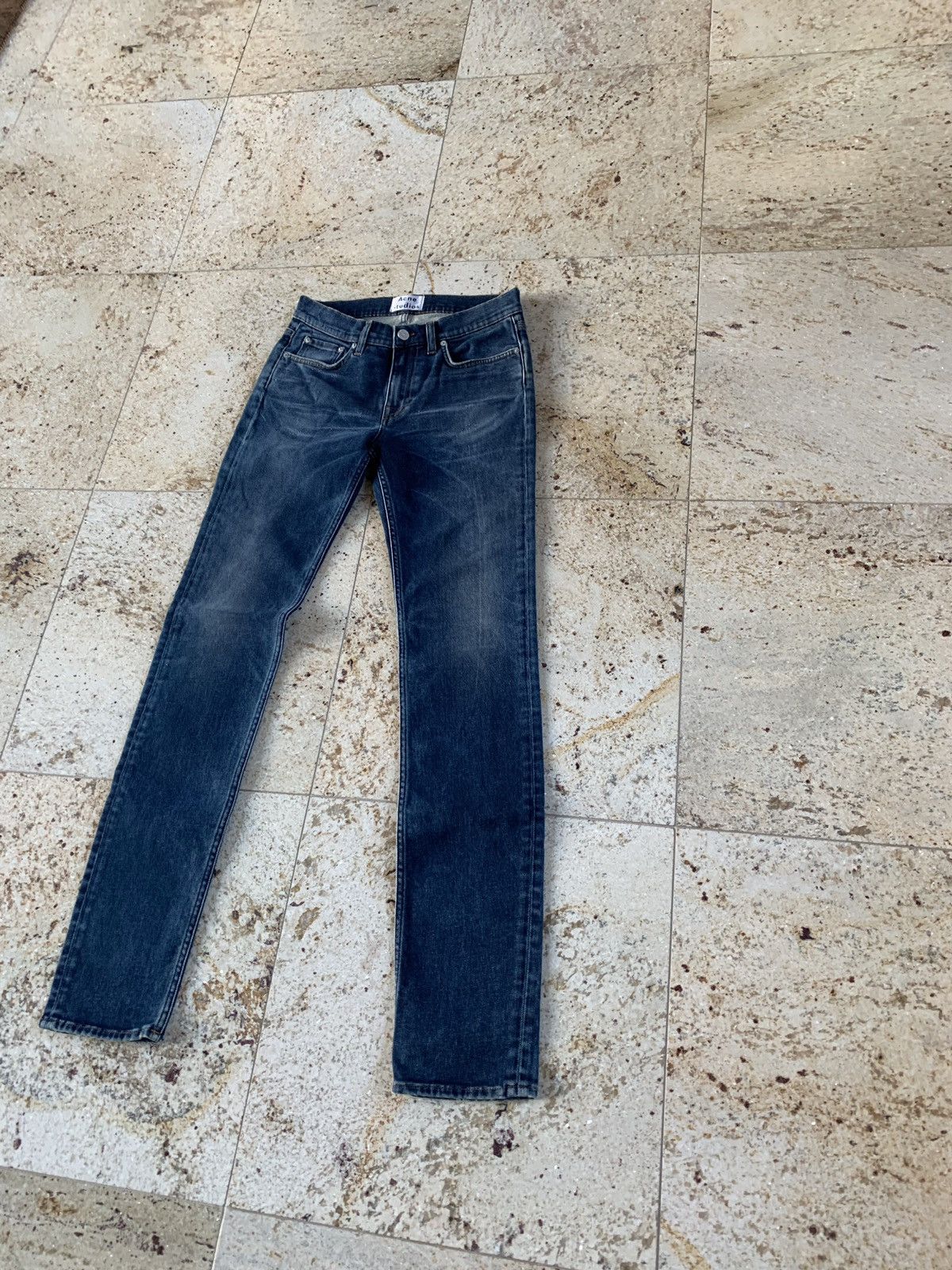 Acne Studios 30 x 34 Ace Denim in Indigo Size US 30 / EU 46 - 10 Thumbnail