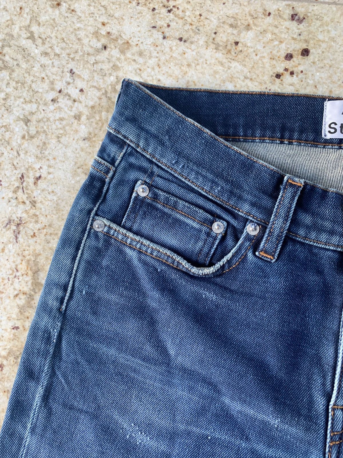 Acne Studios 30 x 34 Ace Denim in Indigo Size US 30 / EU 46 - 7 Thumbnail