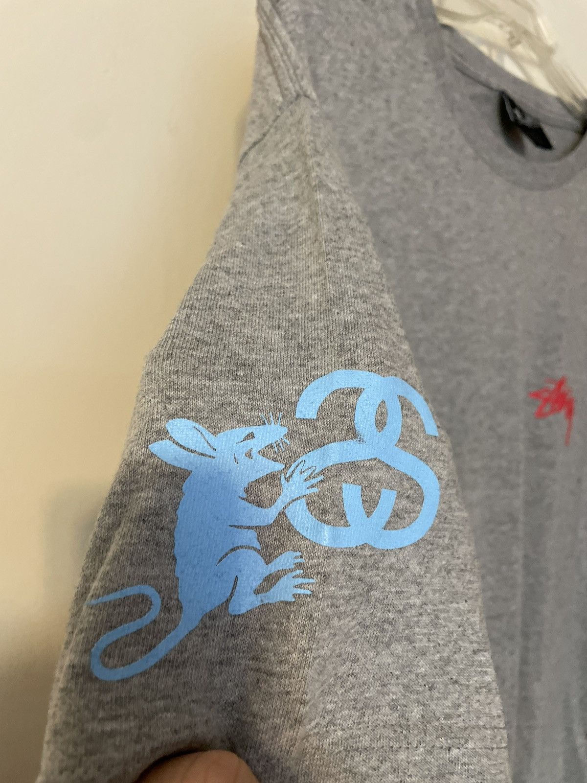 Stussy Logo all over tshirt