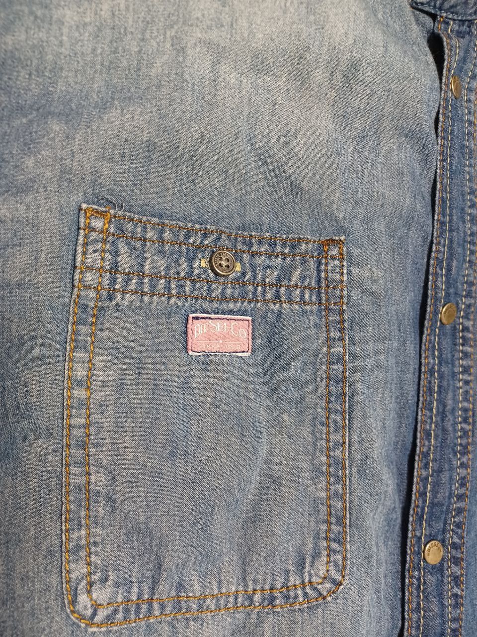 Diesel Diesel blue jeans denim shirt Size US XL / EU 56 / 4 - 3 Thumbnail
