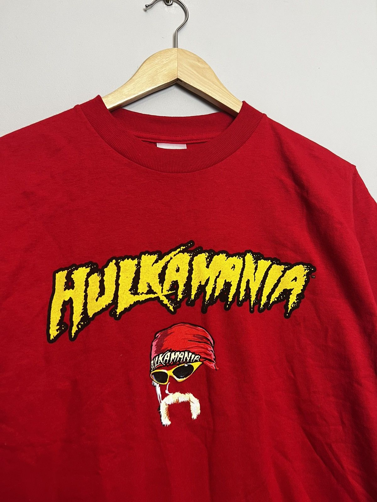WWE Vintage Rare 00s Hulk Hogan Wwe WWF Vintage Wrestling Tshirt Size US S / EU 44-46 / 1 - 3 Thumbnail