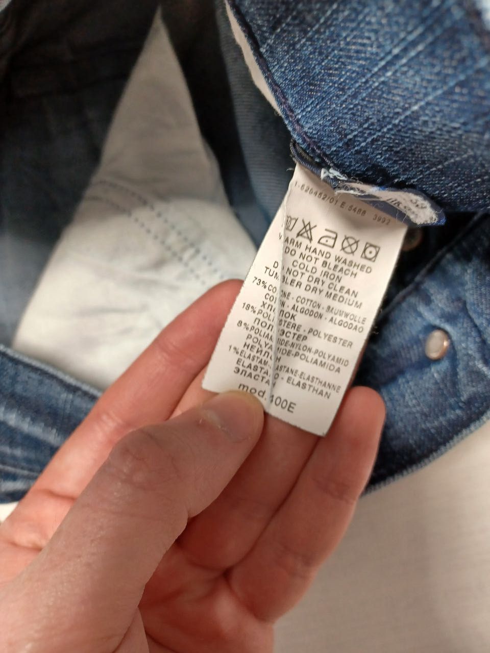 Trussardi Trussardi Made in Italy vintage luxury jeans denim Size US 31 - 7 Thumbnail