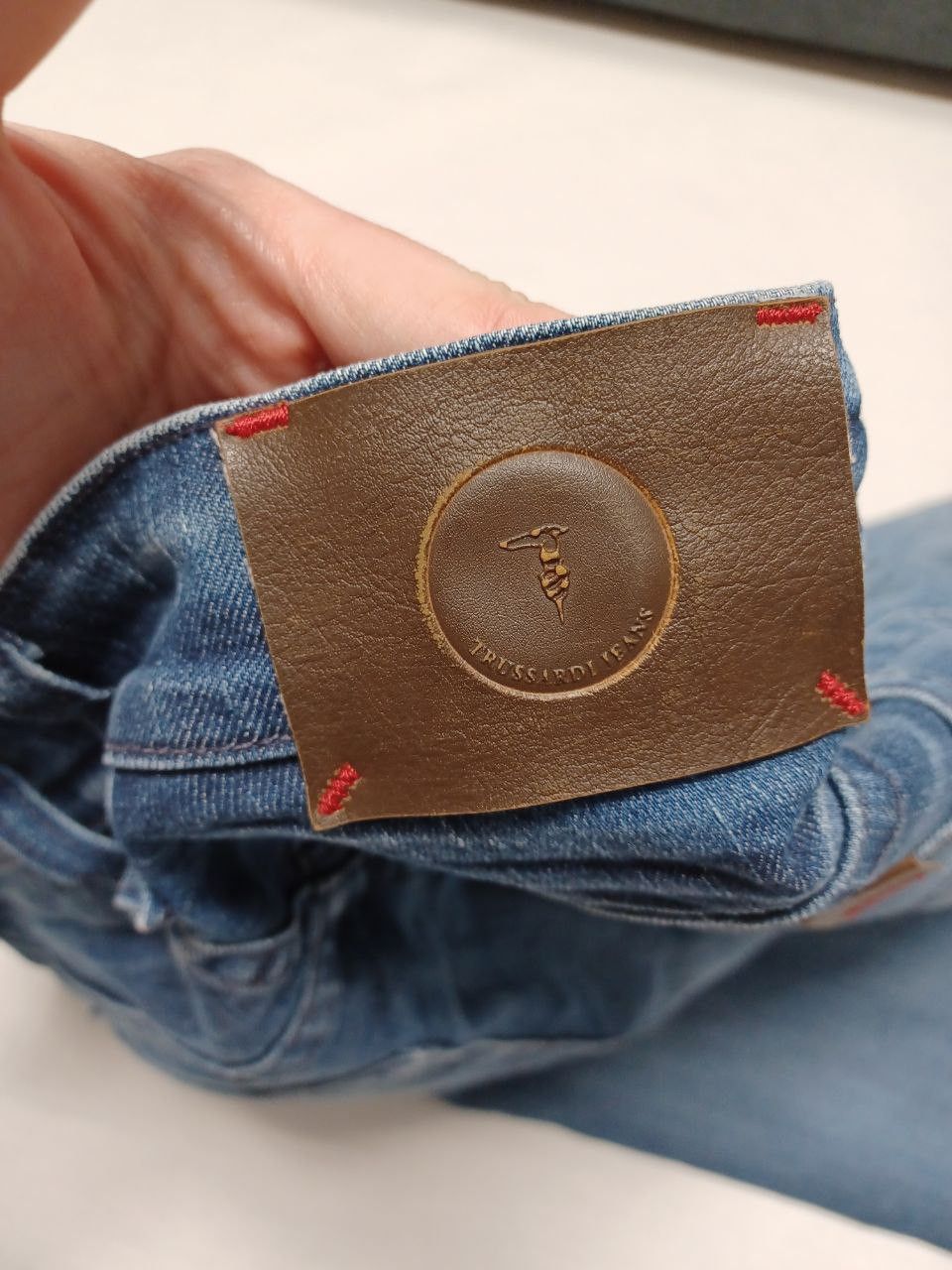 Trussardi Trussardi Made in Italy vintage luxury jeans denim Size US 31 - 9 Thumbnail