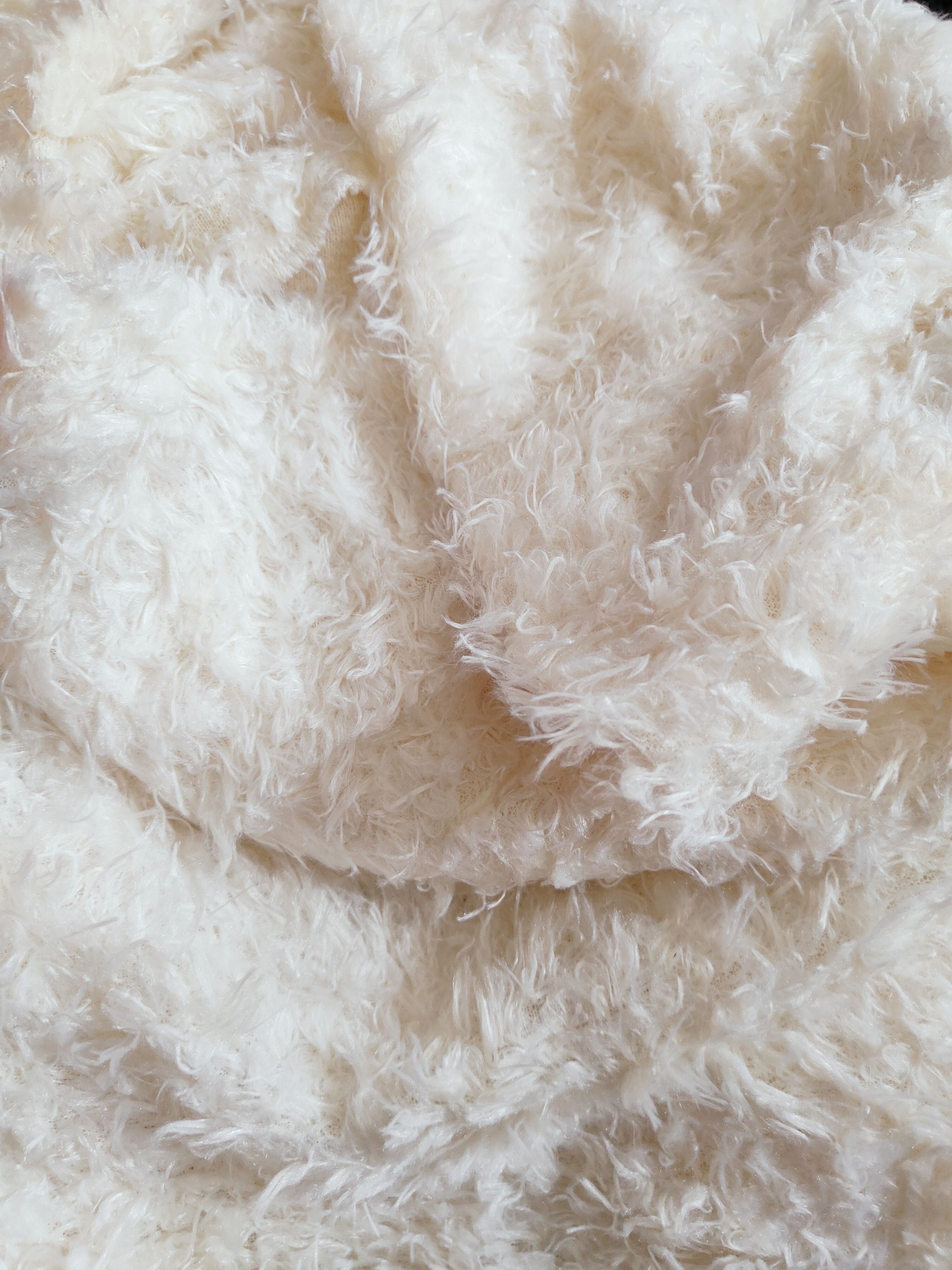 Homespun Knitwear Japan Brand White Shag Shaggy Fur Mohair Knitwear #S252 Size S / US 4 / IT 40 - 8 Thumbnail