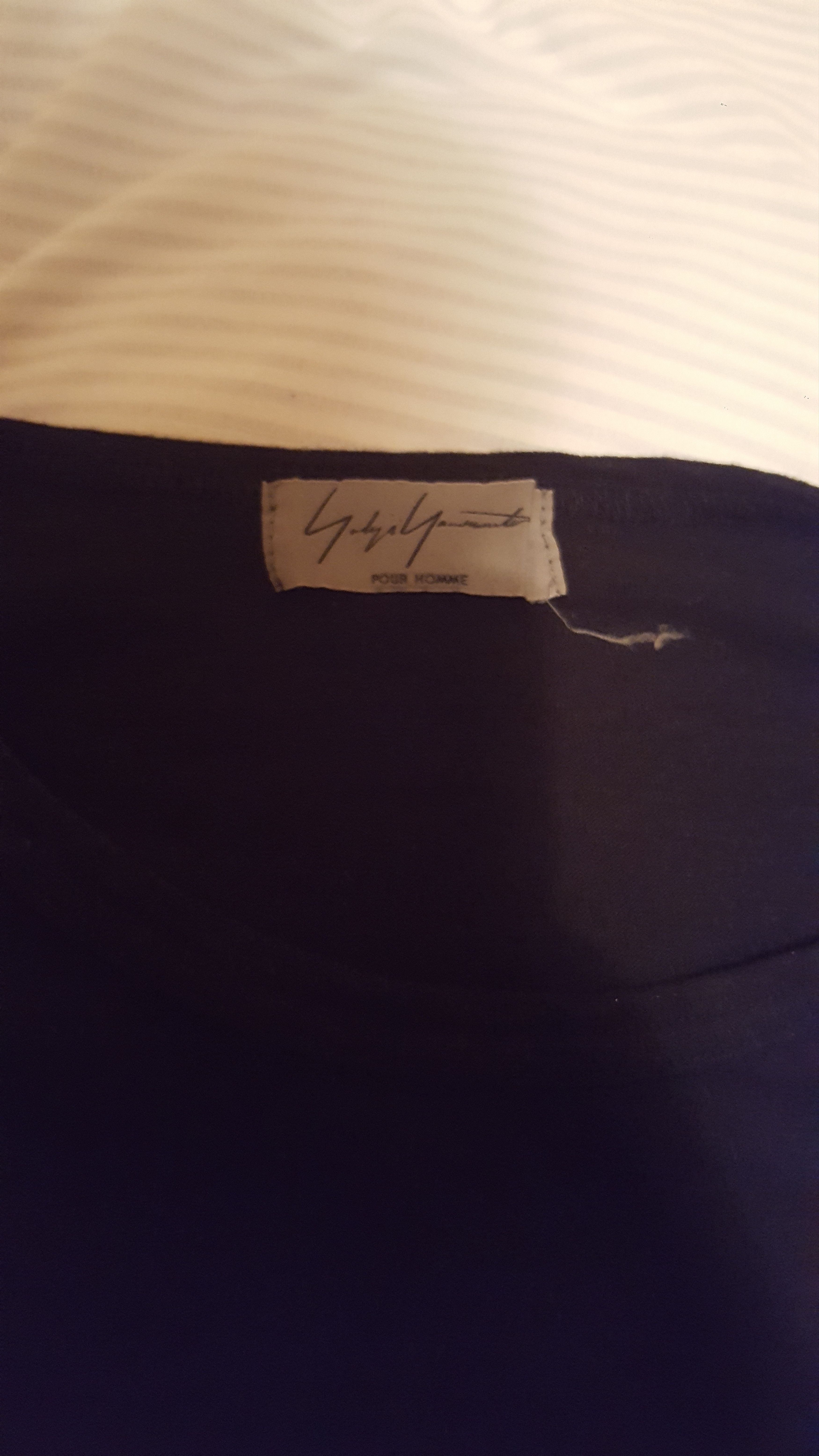 Yohji Yamamoto Yohji Yamamoto Let Me Eat You Black Long