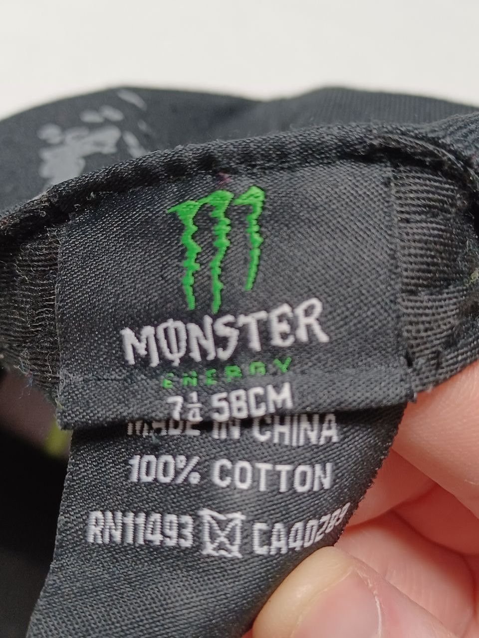 Other Monster Energy embroidered big logo hat Size ONE SIZE - 4 Thumbnail