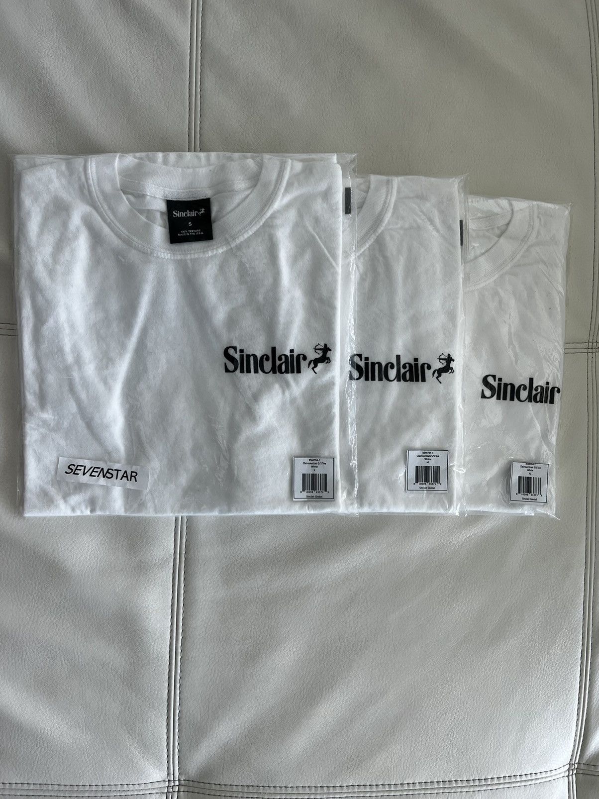 Sinclair Global Sinclair Plain White TShirt sz XL Size US XL / EU 56 / 4 - 3 Thumbnail