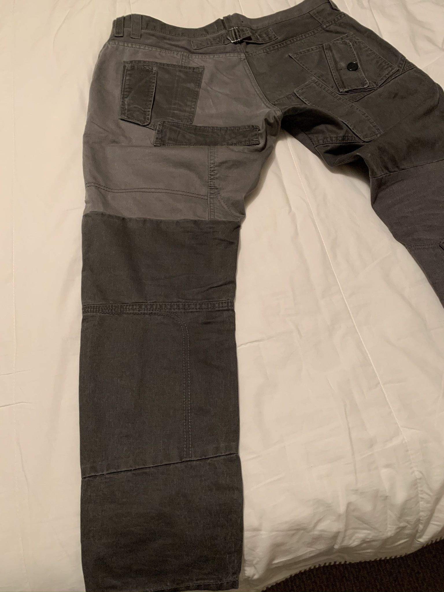 Dolce & Gabbana Grey patchwork pants Size US 36 / EU 52 - 8 Thumbnail