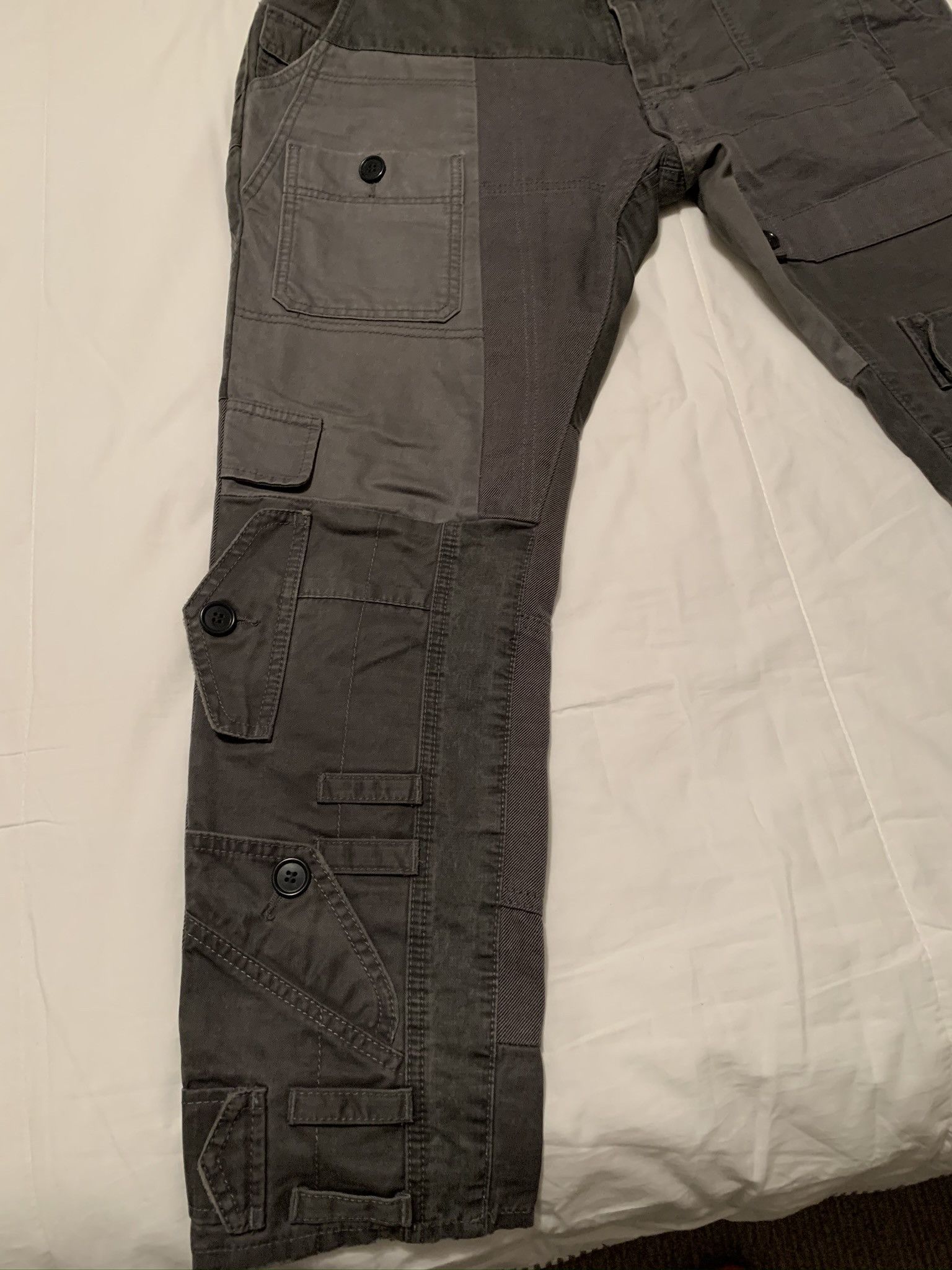 Dolce & Gabbana Grey patchwork pants Size US 36 / EU 52 - 7 Thumbnail