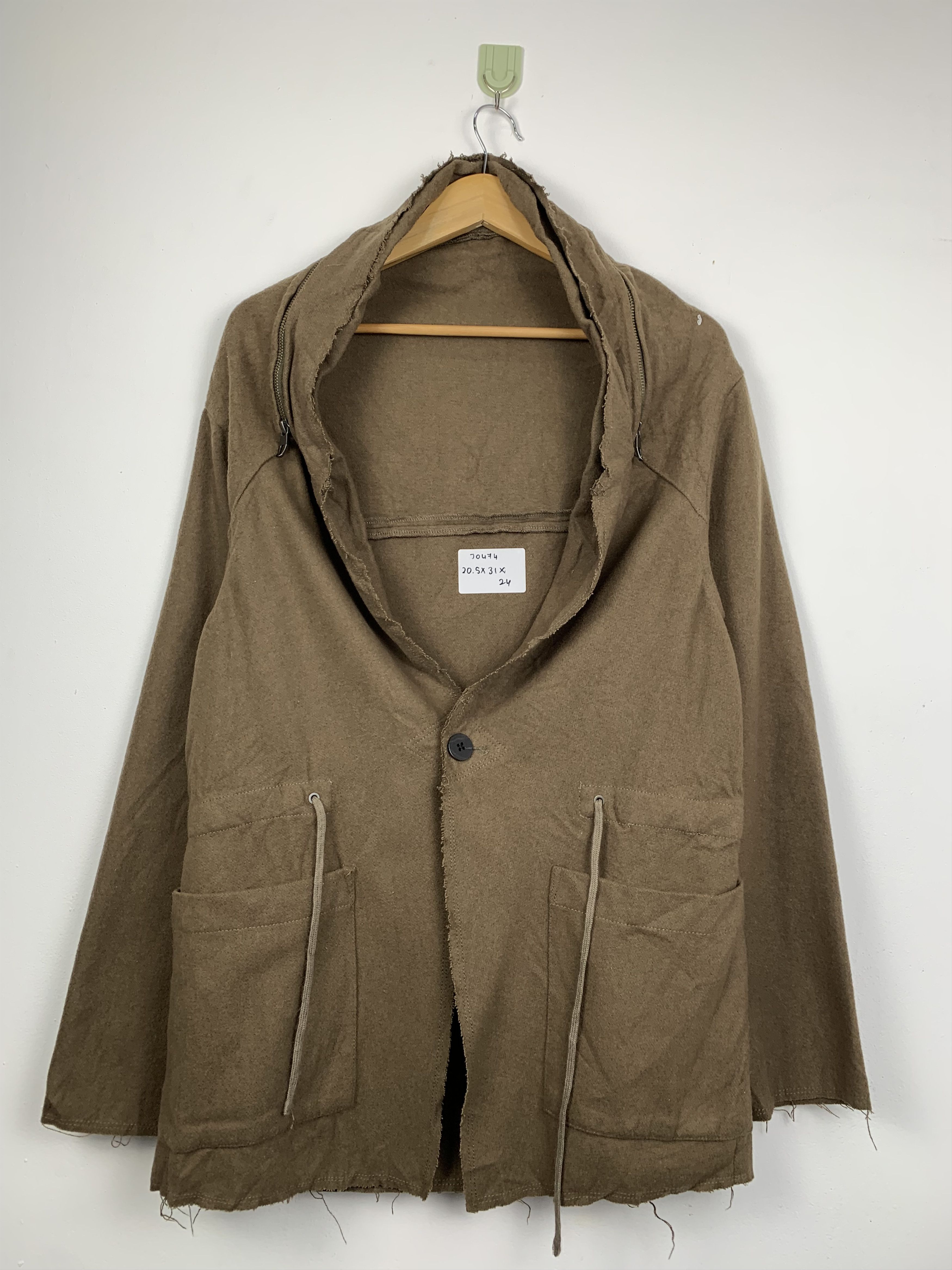 Vintage 2000s PPFM Fleece Lined Cargo Jacket Size M