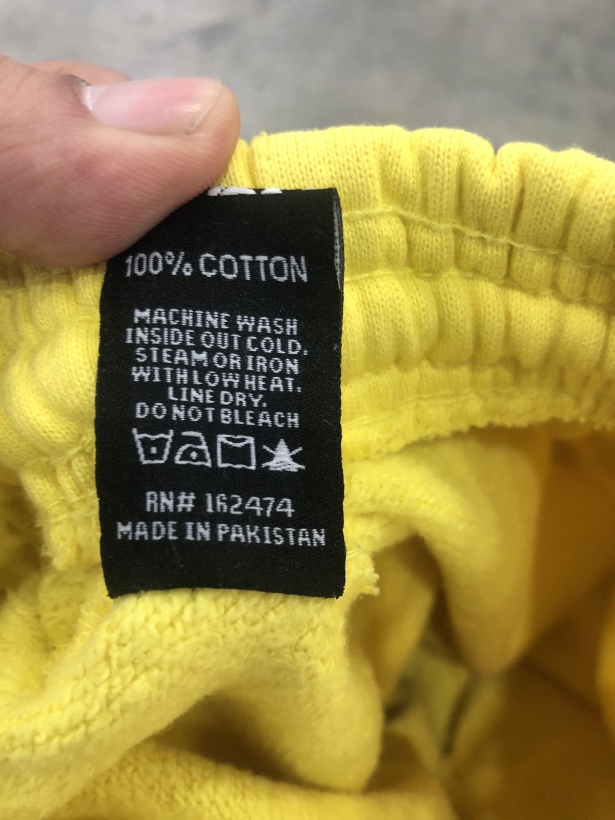 Sp5der Sp5der Sweatpants Yellow Sz M Size US 30 / EU 46 - 3 Thumbnail