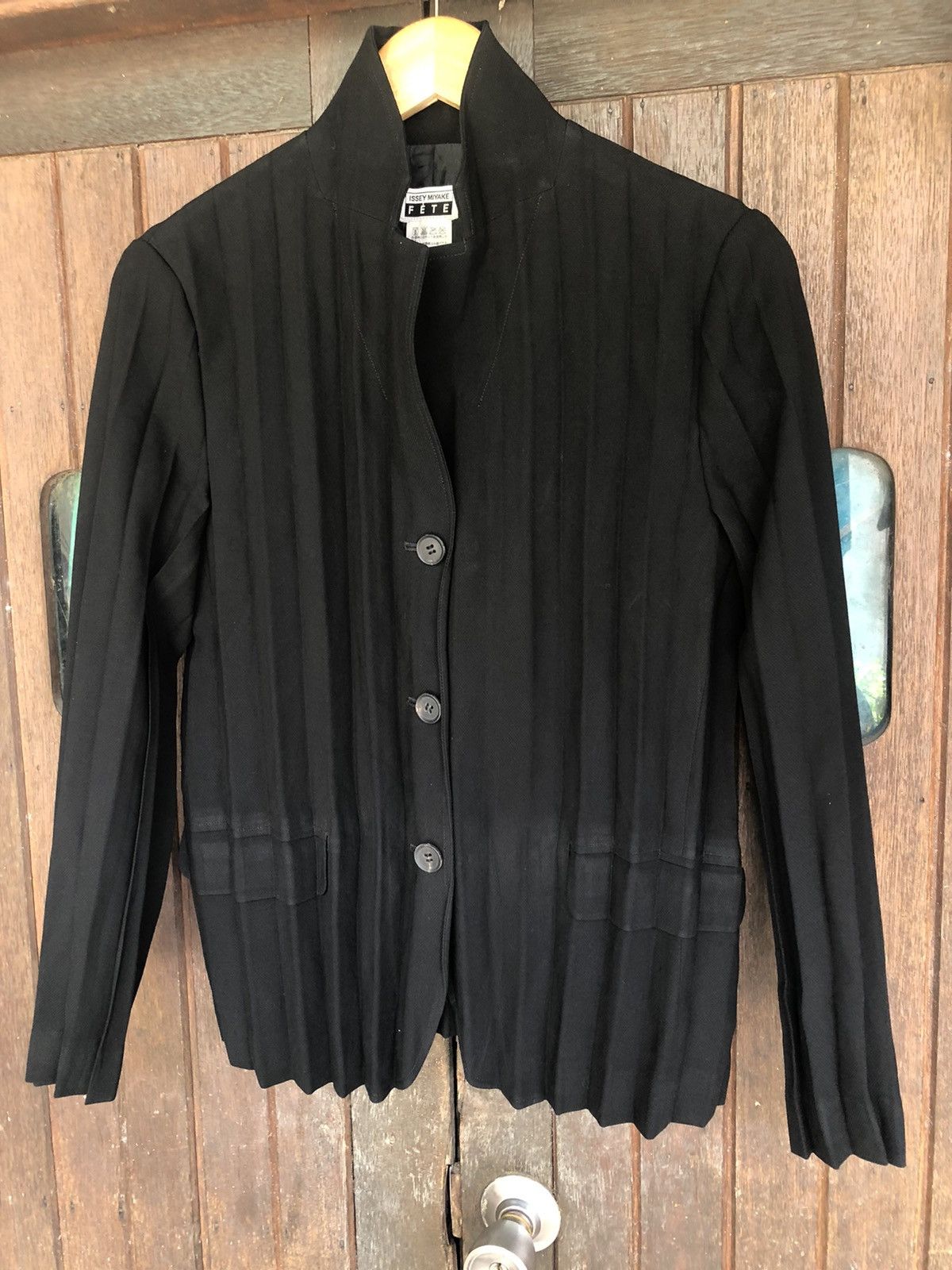 Issey Miyake Issey Miyake Pleats Please Black Jacket Size XS / US 0-2 / IT 36-38 - 4 Thumbnail